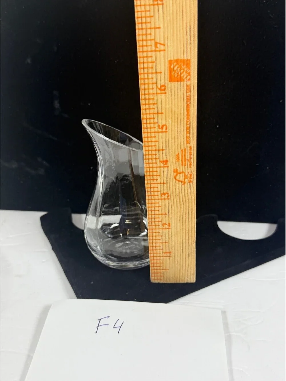 Wedgwood Clear Crystal Glass Pitcher Elegant Serving Piece